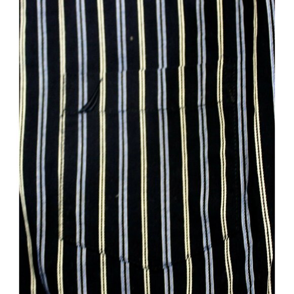 Nautica Button Down Blue Striped Shirt Collared Teen Big Boys 20 Reg Long Sleeve - Picture 2 of 11